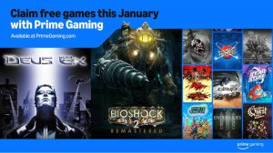 Juegos de Amazon Prime Gaming Enero