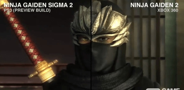 Comparacion del apartado grafico del Ninja Gaiden Sigma II y Ninja Gaiden II (XBOX 360)