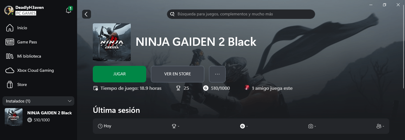 Ninja Gaiden II Black